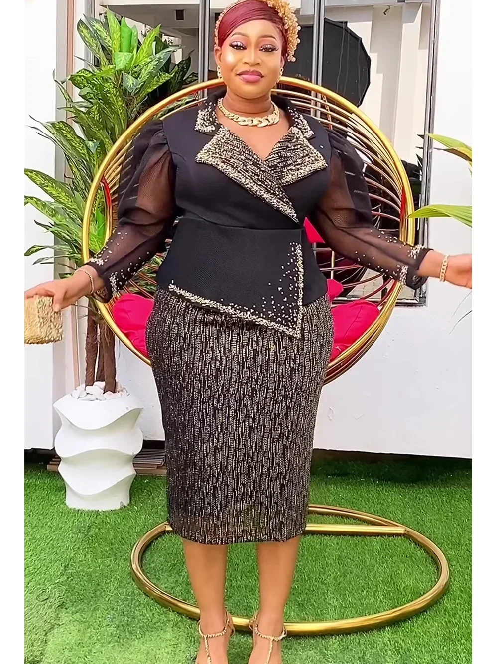 Robe Elegant African Dresses for Women 2024 Africa Clothing Plus Size Evening Wedding Party Long Dress Dashiki Ankara Outfits
Robe Elegant African Dresses for Women 2024 Africa Clothing Plus Size Evening Wedding Party Long Dress Dashiki Ankara Outfits