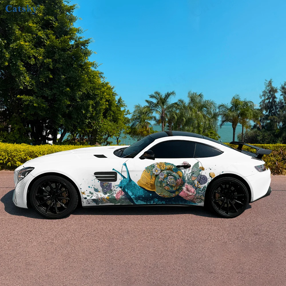 Cute Snail Shell Flower Car Vinyl Wraps Decal Self-adhesive PVC Sticker Suitable for Trucks SUV Decoration Auto Accessories Gift
Cute Snail Shell Flower Car Vinyl Wraps Decal Self-adhesive PVC Sticker Suitable for Trucks SUV Decoration Auto Accessories Gift