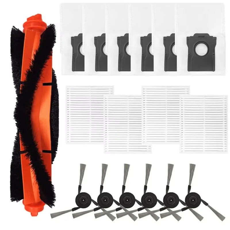 A83G-Robot Accessories Compatible For Dreame F21 / F21 Plus Replacement Part Main Side Brush Filter Dust Bag Parts
A83G-Robot Accessories Compatible For Dreame F21 / F21 Plus Replacement Part Main Side Brush Filter Dust Bag Parts