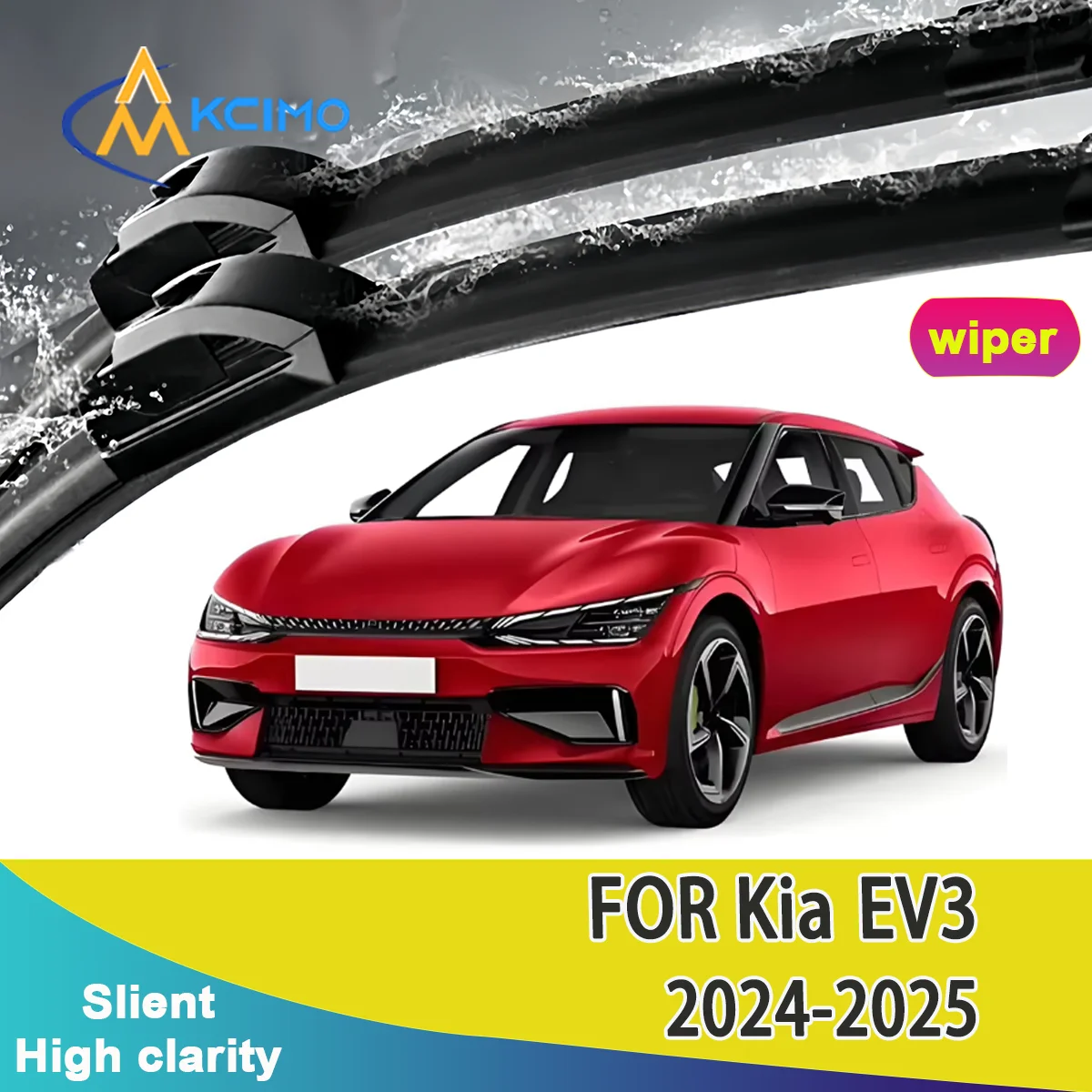 KCIMO 2PCS New Front Windshield Wiper Blade for Kia EV3 SV 2024-2025 Front Windshield Auto Wipers Blade Accessories 2025 2024
KCIMO 2PCS New Front Windshield Wiper Blade for Kia EV3 SV 2024-2025 Front Windshield Auto Wipers Blade Accessories 2025 2024