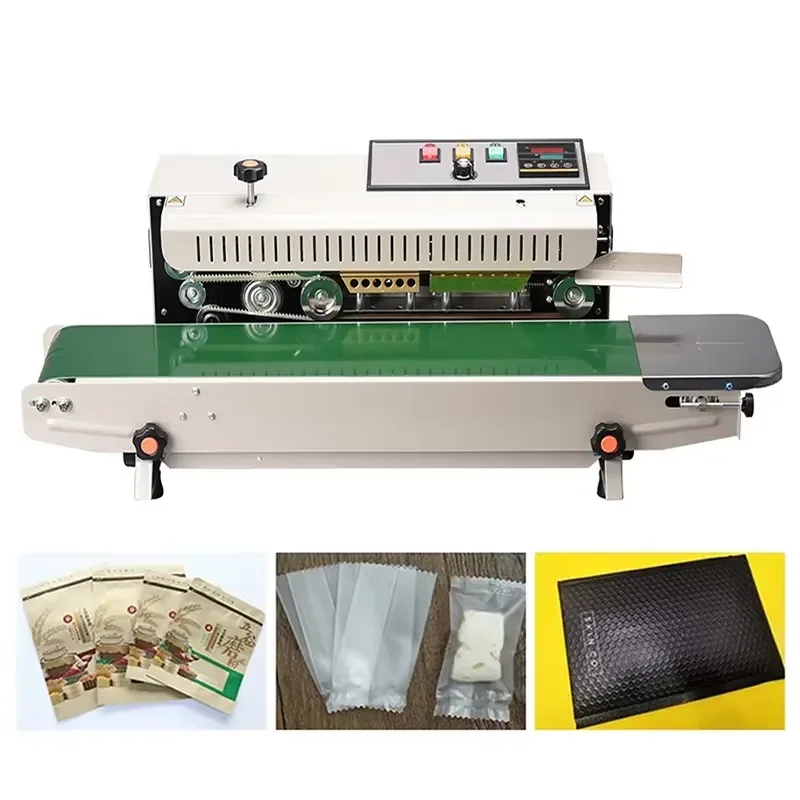 Automatic Horizontal Continuous Heat Sealing Machine for Food Packet Stand Up Pouch and Plastic Tray Sealing Applications
Automatic Horizontal Continuous Heat Sealing Machine for Food Packet Stand Up Pouch and Plastic Tray Sealing Applications