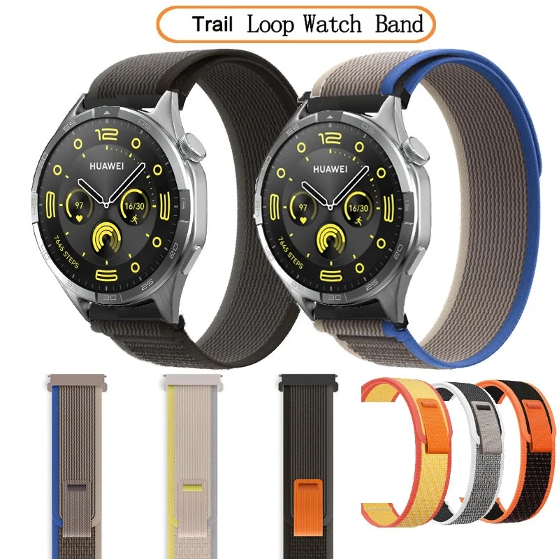 18 20 22mm Trail Loop Watch Band Nylon Strap For Huawei Watch GT6 GT5 GT3 GT4 SE GT2 GT2e Watch4 Watch3 Pro 42mm 43mm 46mm
18 20 22mm Trail Loop Watch Band Nylon Strap For Huawei Watch GT6 GT5 GT3 GT4 SE GT2 GT2e Watch4 Watch3 Pro 42mm 43mm 46mm