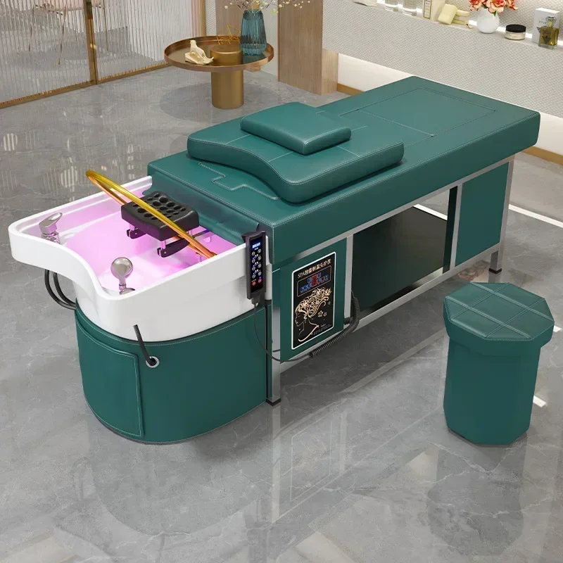 Chinese Medicine Fumigation Moxibustion Massage Table Hair Washing Chair Shampoo Bed
Chinese Medicine Fumigation Moxibustion Massage Table Hair Washing Chair Shampoo Bed