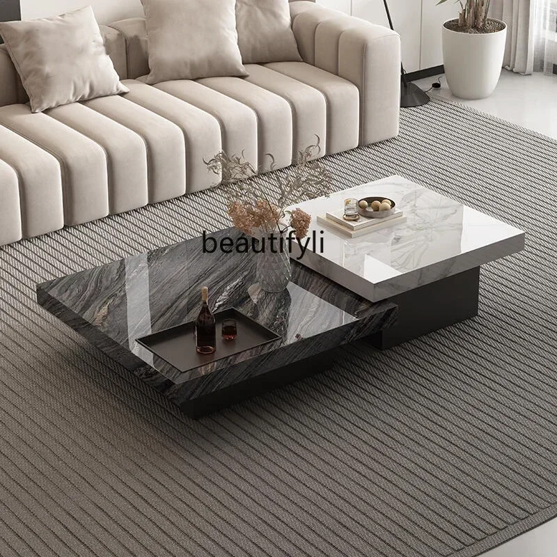 LXVenice Brown Imitation Luxury Stone Living Room Marble Tea Table Combination Suspension Design High SenseSSS
LXVenice Brown Imitation Luxury Stone Living Room Marble Tea Table Combination Suspension Design High SenseSSS