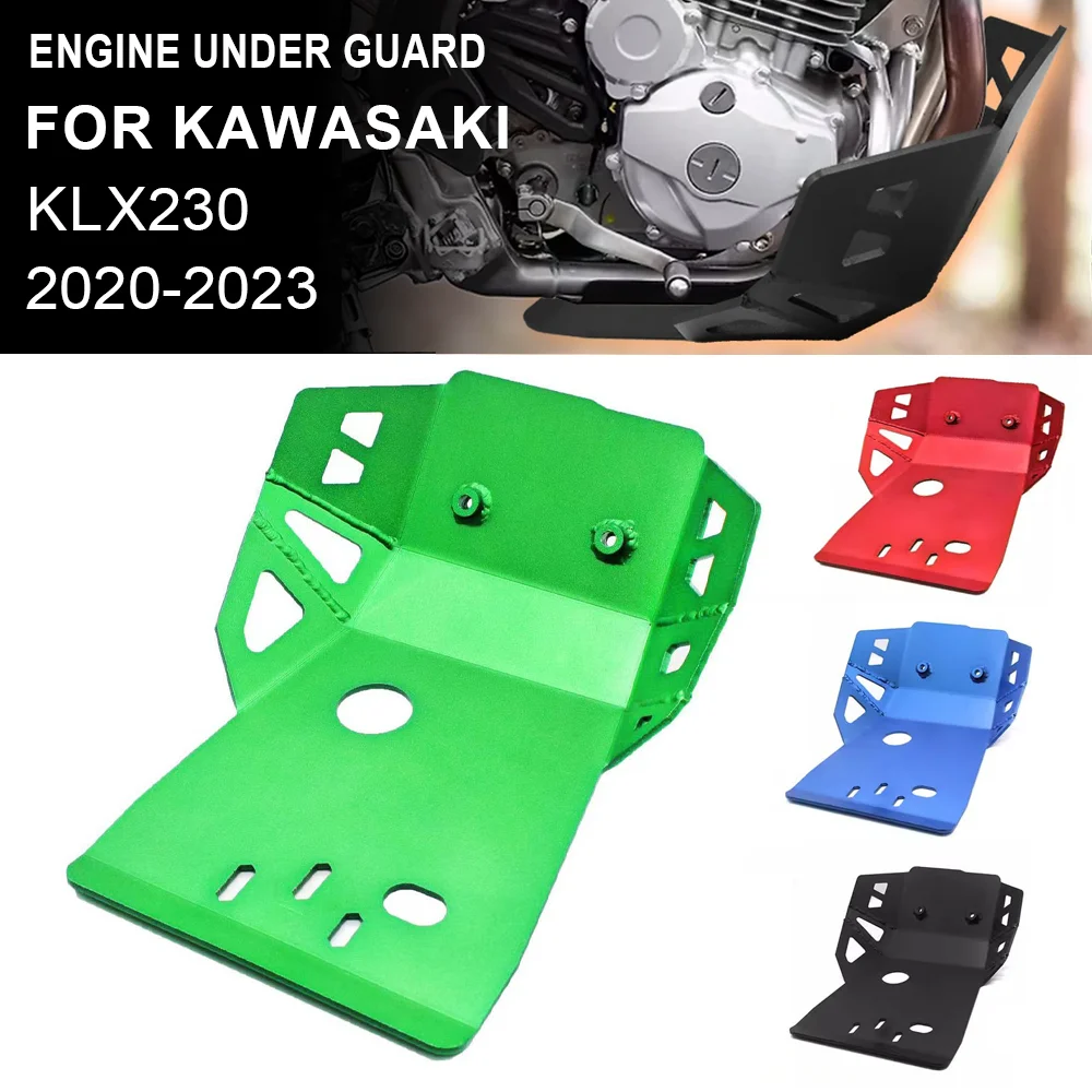 KLX 230 мотоциклетная передняя защитная пластина, основание двигателя, защита шасси, защитная крышка, аксессуары для kawasaki KLX230 2020-2023
KLX 230 мотоциклетная передняя защитная пластина, основание двигателя, защита шасси, защитная крышка, аксессуары для kawasaki KLX230 2020-2023