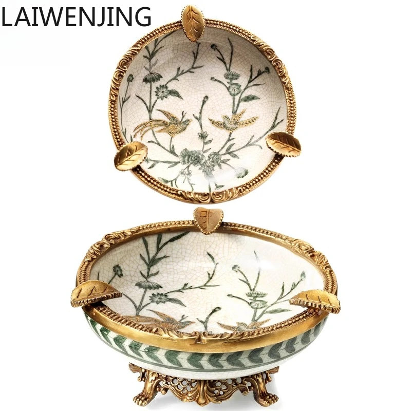 MJY European classical luxury living room decoration ornament high-end ceramic disc ornament
MJY European classical luxury living room decoration ornament high-end ceramic disc ornament
