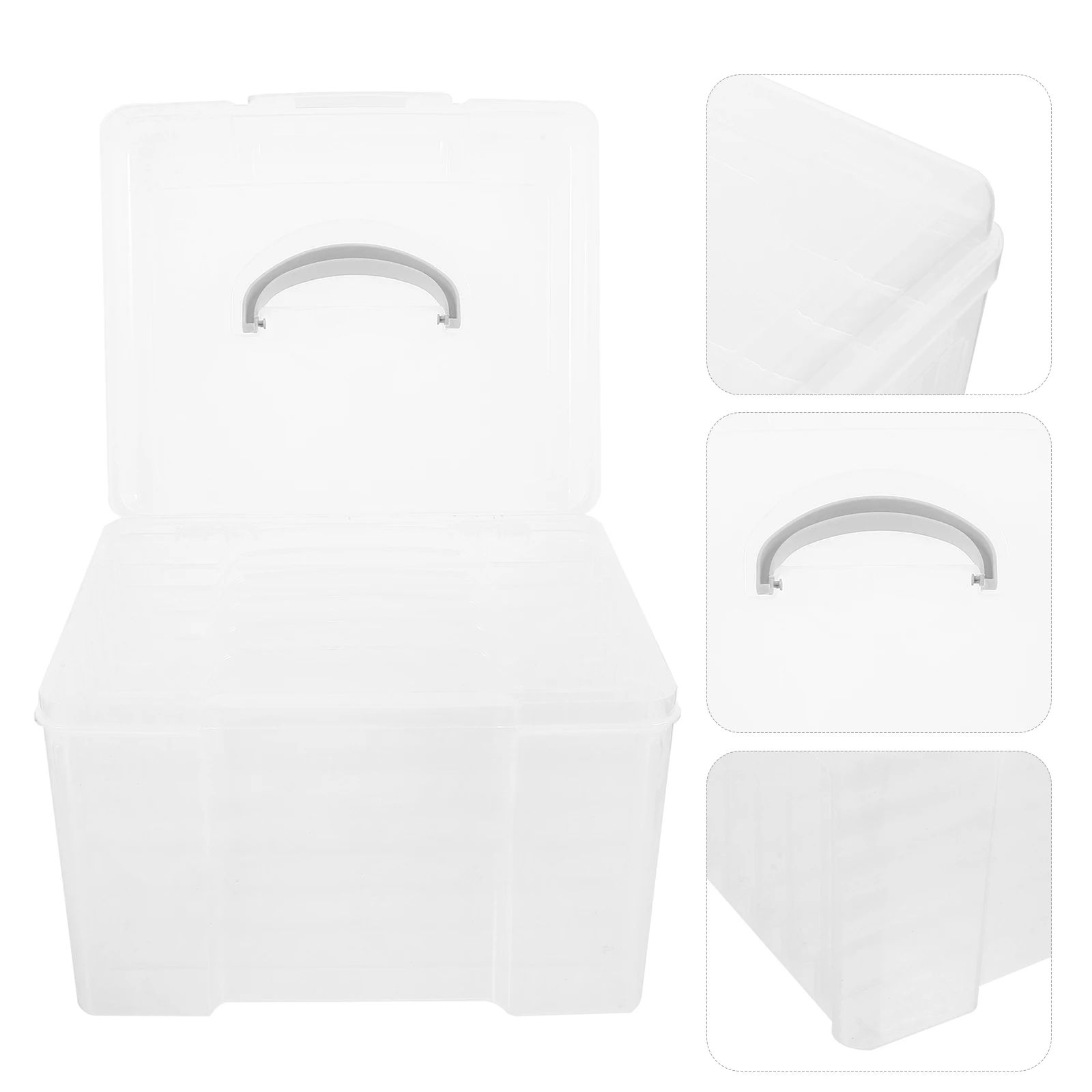 Plastic Storage Case Transparent 6 Grids File Organizer For School Office Lightweight Portable Documents Container
Plastic Storage Case Transparent 6 Grids File Organizer For School Office Lightweight Portable Documents Container