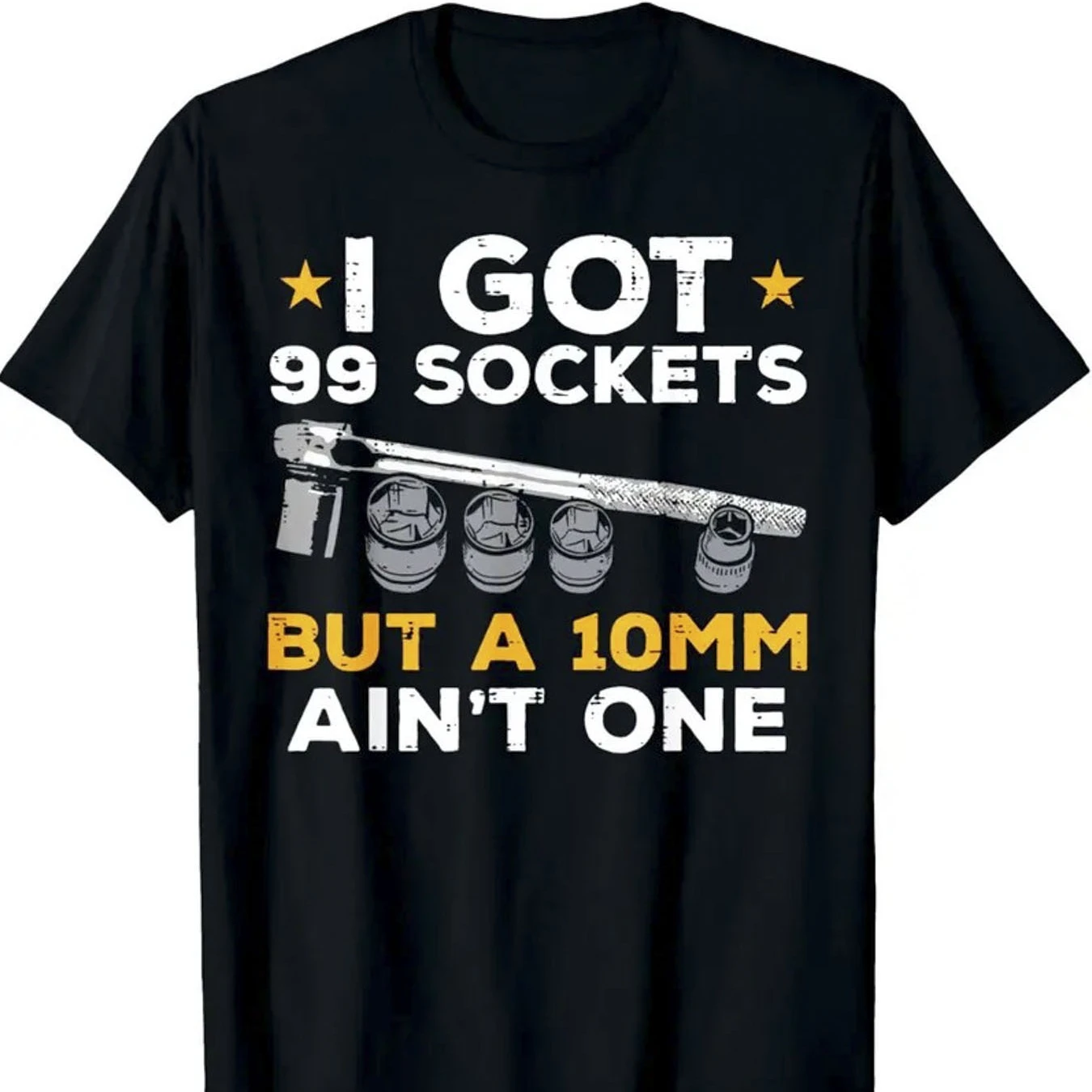 I Have 99 Millimeter Sockets, No Funny Car Mechanic GarageT-Shirt 100% Cotton O-Neck Short Sleeve Summer Casual Mens T-shirt
I Have 99 Millimeter Sockets, No Funny Car Mechanic GarageT-Shirt 100% Cotton O-Neck Short Sleeve Summer Casual Mens T-shirt