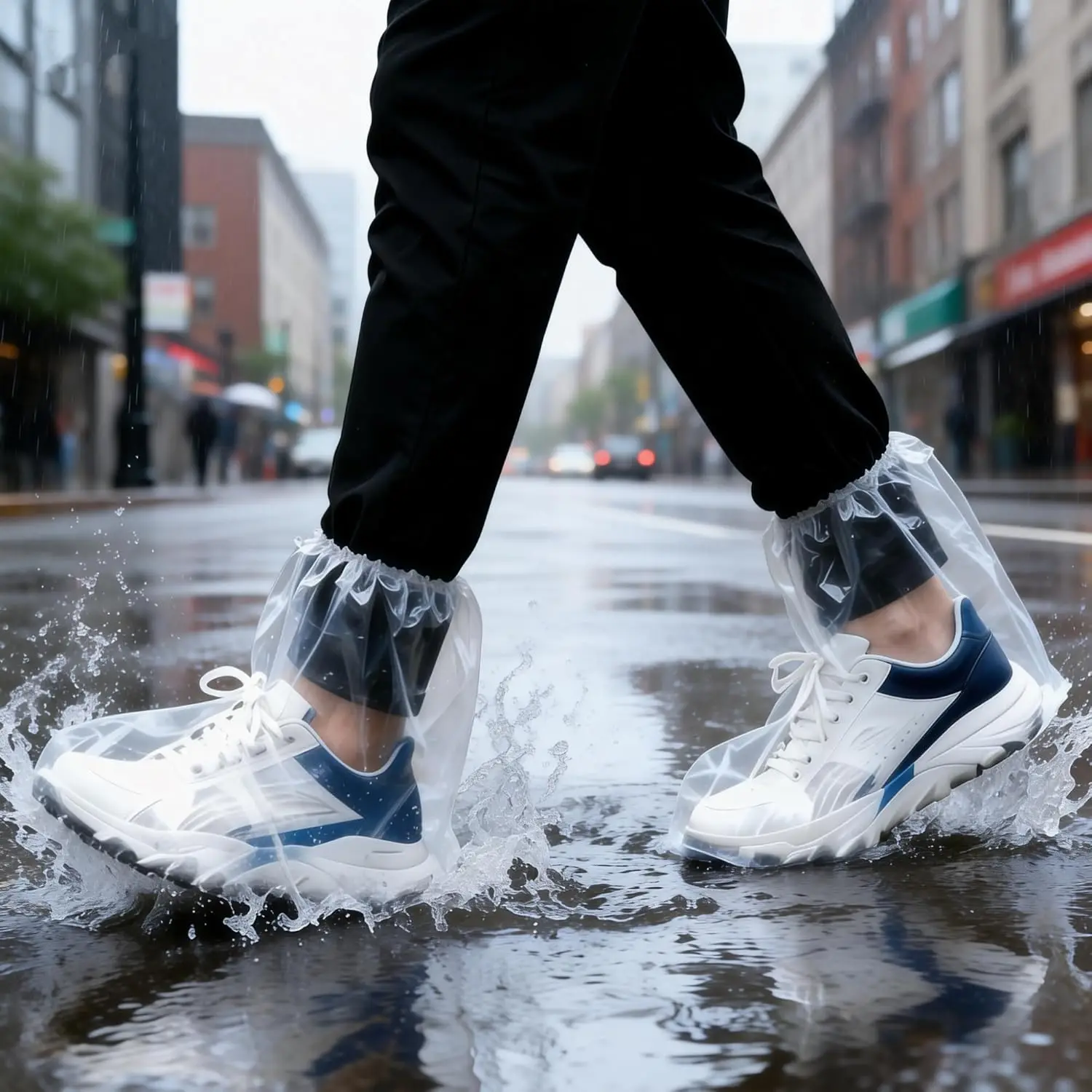 10 Pairs Disposable Rain Shoe Covers, Thickened Waterproof Non-Slip Overshoes for Travel & Gardening
10 Pairs Disposable Rain Shoe Covers, Thickened Waterproof Non-Slip Overshoes for Travel & Gardening