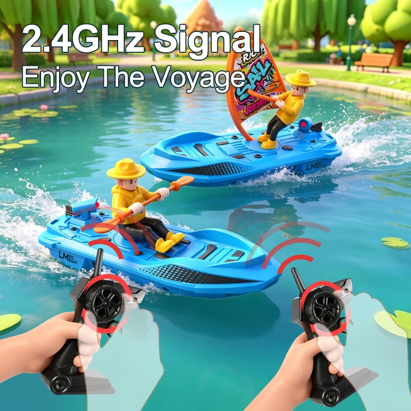 No Brand Remote Control Boat 24G High Speed Led Lights Electric Racing Kayak Summer Outdoor Water Activities Toy Model For Adult
No Brand Remote Control Boat 24G High Speed Led Lights Electric Racing Kayak Summer Outdoor Water Activities Toy Model For Adult