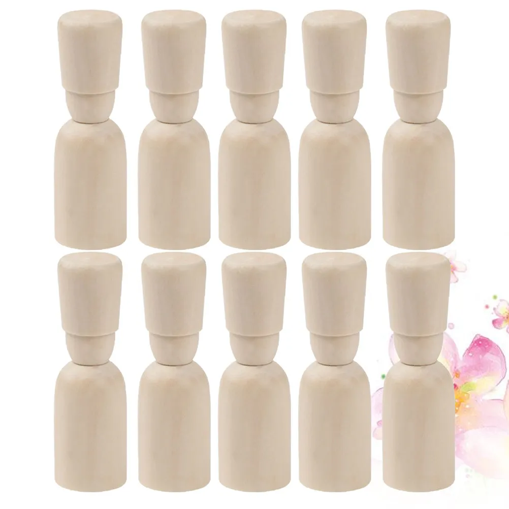 10Pcs Children's DIY Wooden Peg Creative Painting Puppets Smooth Surface Unfinished Wood Craft Manual Drawing Wooden Graffiti
10Pcs Children's DIY Wooden Peg Creative Painting Puppets Smooth Surface Unfinished Wood Craft Manual Drawing Wooden Graffiti