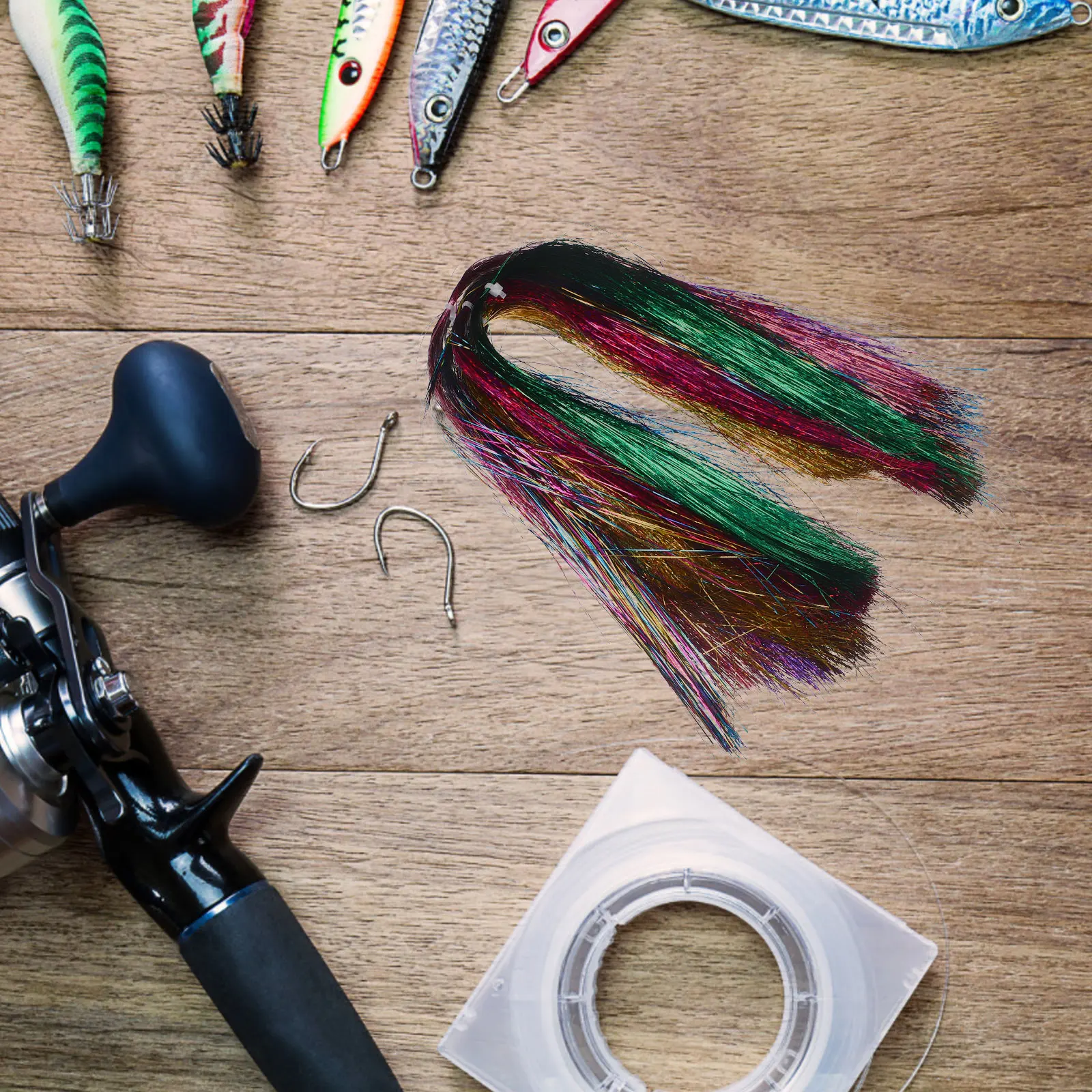 10 Pcs Bait Accessories Fly Fishing Tools Gear Lure Making Kit Flat Supply Supplies
10 Pcs Bait Accessories Fly Fishing Tools Gear Lure Making Kit Flat Supply Supplies