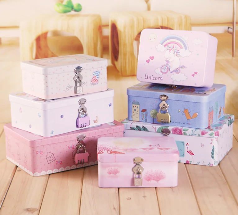 3pcs Tin Box Lockable Small Storage Box Cosmetics Jewelry Desktop Storage Box Iron With Lock Password Case Sundries Box
3pcs Tin Box Lockable Small Storage Box Cosmetics Jewelry Desktop Storage Box Iron With Lock Password Case Sundries Box