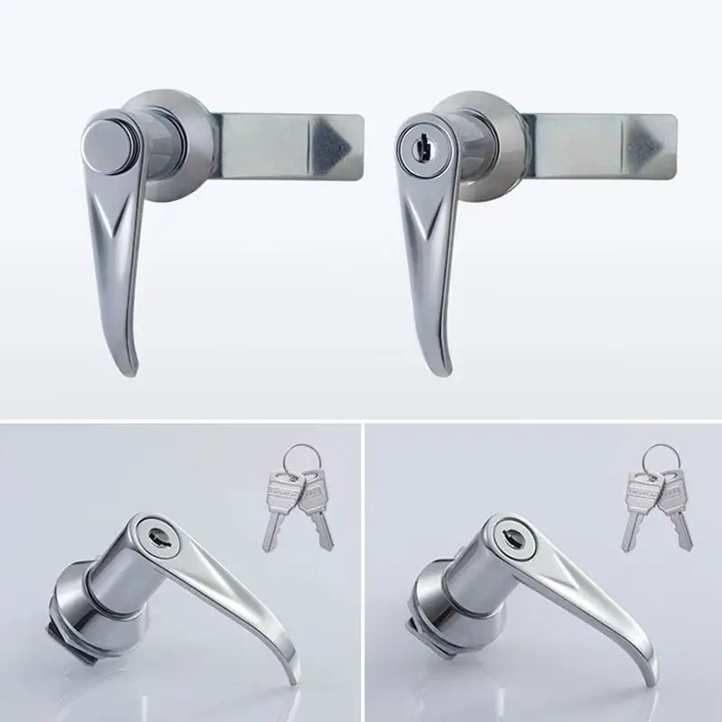 5PCS Zinc Alloy Industrial Handle Locks Machinery Equipment Lock Distribution Box Lock Control Electric Cabinet Door Handle Lock
5PCS Zinc Alloy Industrial Handle Locks Machinery Equipment Lock Distribution Box Lock Control Electric Cabinet Door Handle Lock