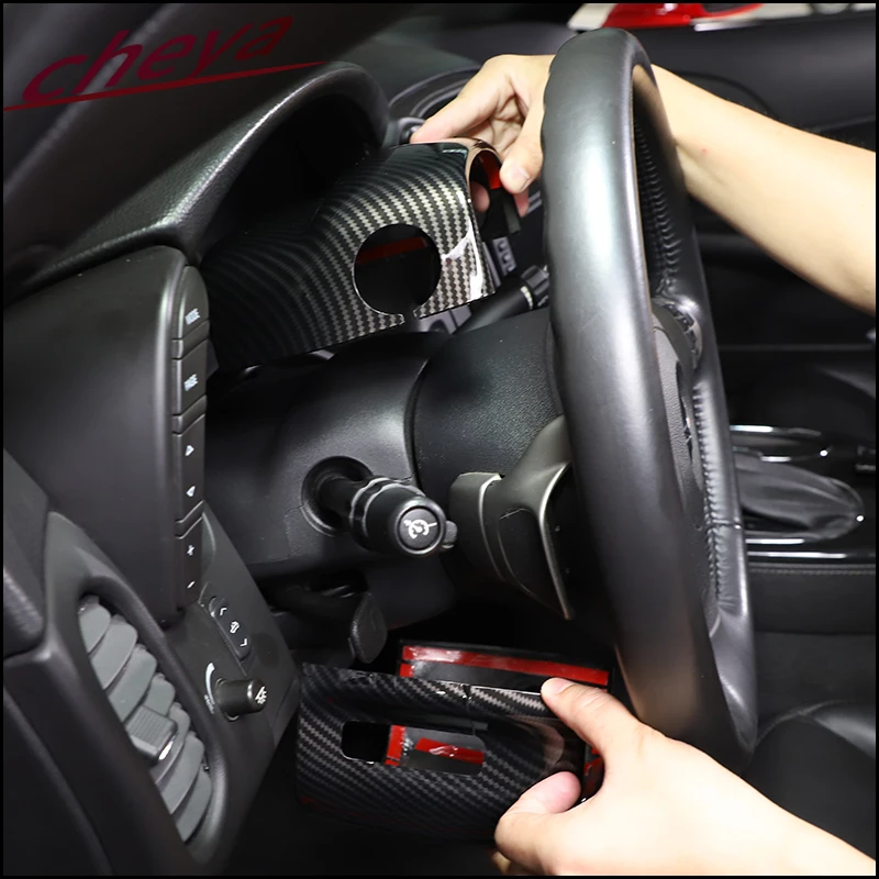 For Chevrolet Corvette C6 ZR1 Z06 2005-2013 ABS Plastic Steering Wheel Steering Column Base Cover Decorative Sticker Accessories
For Chevrolet Corvette C6 ZR1 Z06 2005-2013 ABS Plastic Steering Wheel Steering Column Base Cover Decorative Sticker Accessories