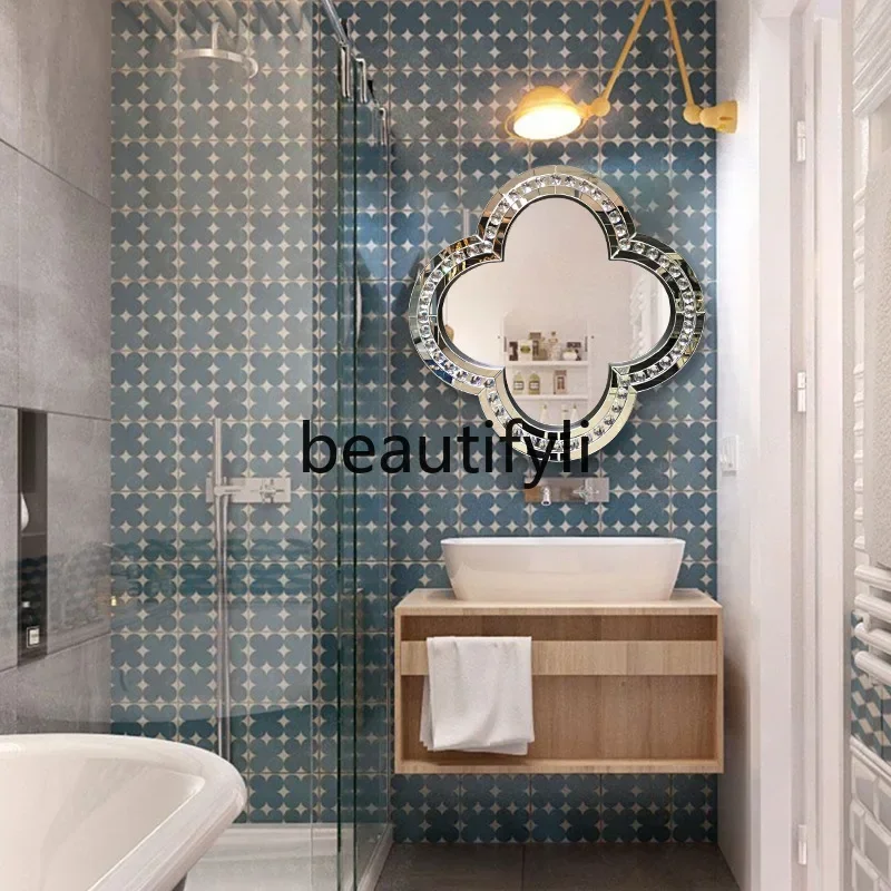 TTT Acrylic rhinestone mirror splicing furniture bathroom bathroom porch table decorative mirror bedroom dressing
TTT Acrylic rhinestone mirror splicing furniture bathroom bathroom porch table decorative mirror bedroom dressing