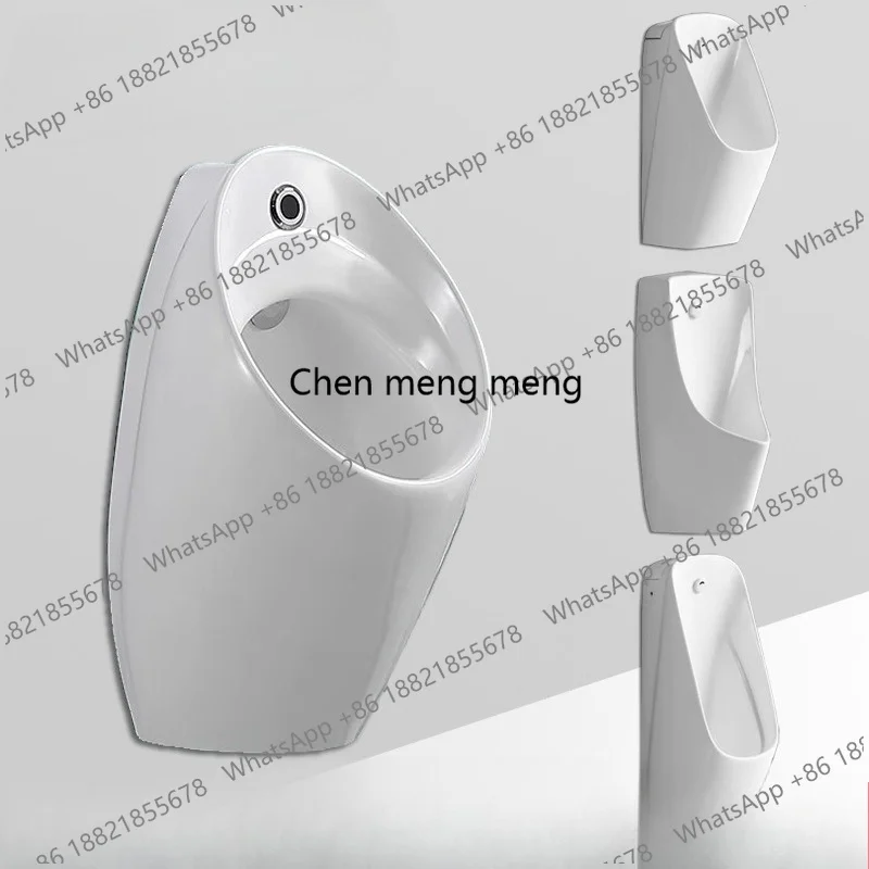 Ceramic urinal built-in induction nozzle hanging urinal floor wall row men's urinal
Ceramic urinal built-in induction nozzle hanging urinal floor wall row men's urinal