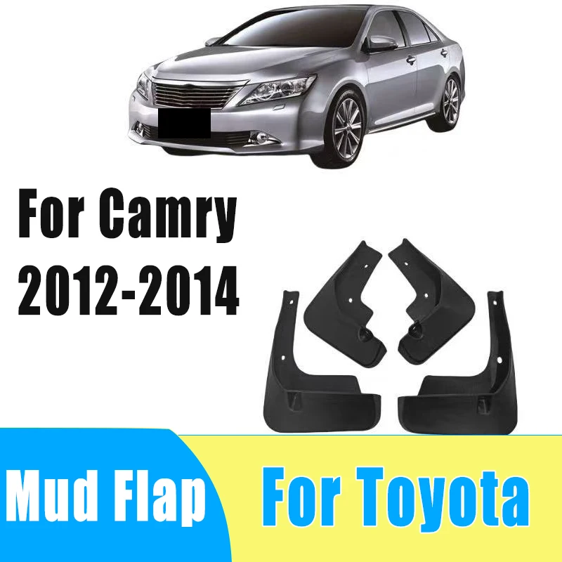 4pcs Auto Tire Mudguard Waterproof Prevent Mud Splashing Car Mud Flap Fender Trim Accessories For Toyota Camry 2012-2014 2013
4pcs Auto Tire Mudguard Waterproof Prevent Mud Splashing Car Mud Flap Fender Trim Accessories For Toyota Camry 2012-2014 2013