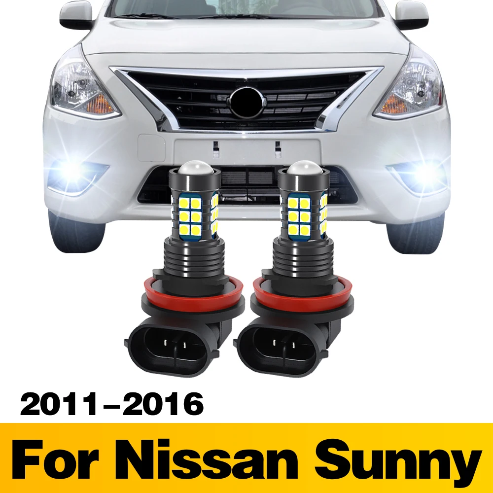 2Pcs LED Lamp Car Front Fog Light Accessories For Nissan Sunny 2011 2012 2013 2014 2015 2016
2Pcs LED Lamp Car Front Fog Light Accessories For Nissan Sunny 2011 2012 2013 2014 2015 2016