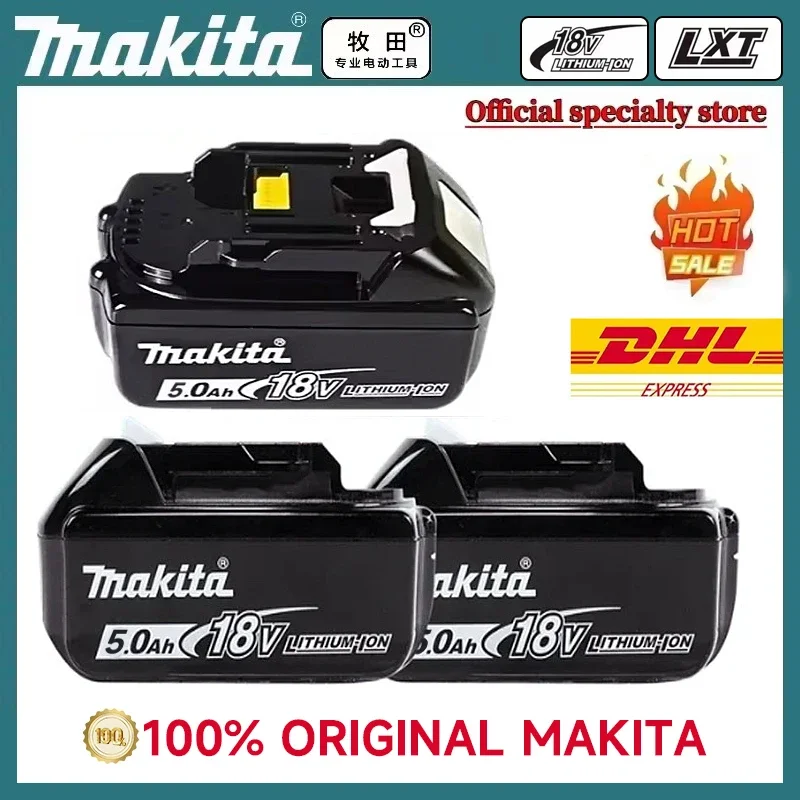 Original Makita 18V rechargeable battery for 6AH/5AH/3AH Makita18v power tool battery,fast charging and durable and long-lasting
Original Makita 18V rechargeable battery for 6AH/5AH/3AH Makita18v power tool battery,fast charging and durable and long-lasting