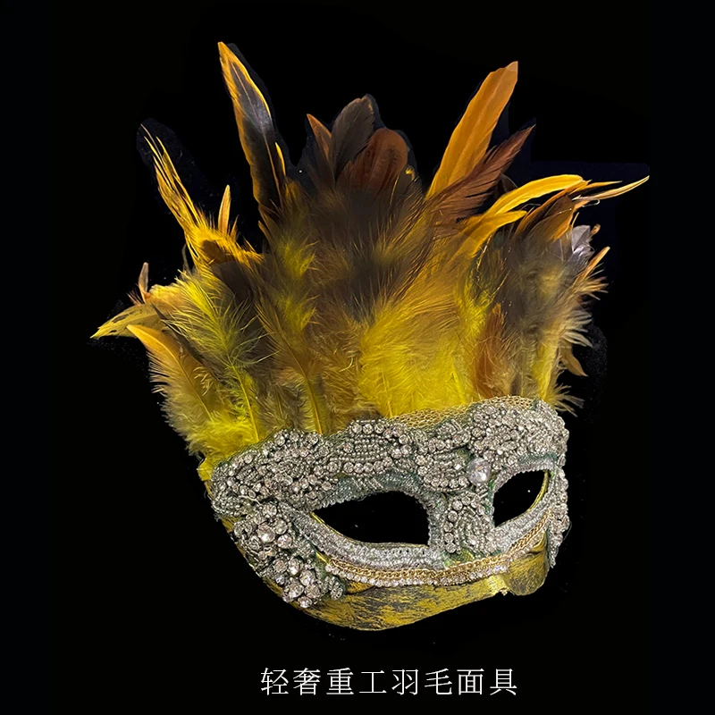 Venice Heavy Industry Halloween Masquerade Party Female Cos Feather Mask Children's Han Chinese Costume Model
Venice Heavy Industry Halloween Masquerade Party Female Cos Feather Mask Children's Han Chinese Costume Model