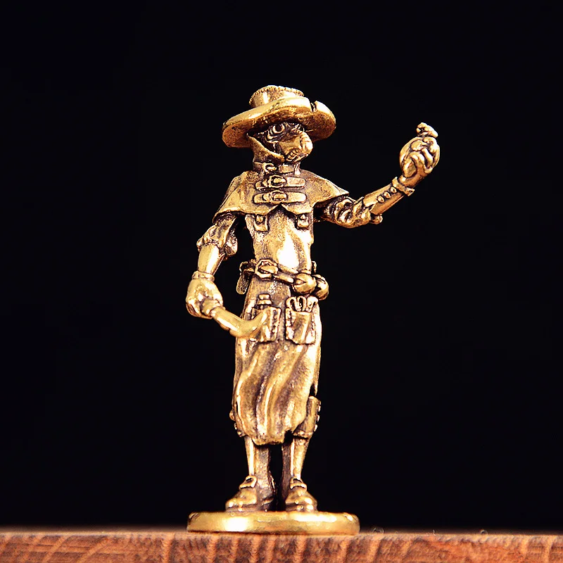 Bronze Cowboy Solid Desktop Tea Pet Decoration Creative Home Figure Model Artcraft Office Decorations
Bronze Cowboy Solid Desktop Tea Pet Decoration Creative Home Figure Model Artcraft Office Decorations