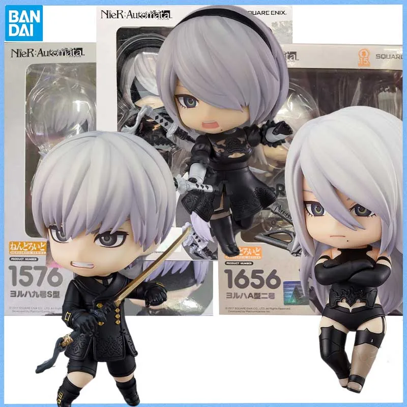 GOOD SMILE COMPANY NENDOROID NieR: Automata A2 2B 9S Anime figure Movable toy Anime Peripheral Action Figures Doll for Collector
GOOD SMILE COMPANY NENDOROID NieR: Automata A2 2B 9S Anime figure Movable toy Anime Peripheral Action Figures Doll for Collector