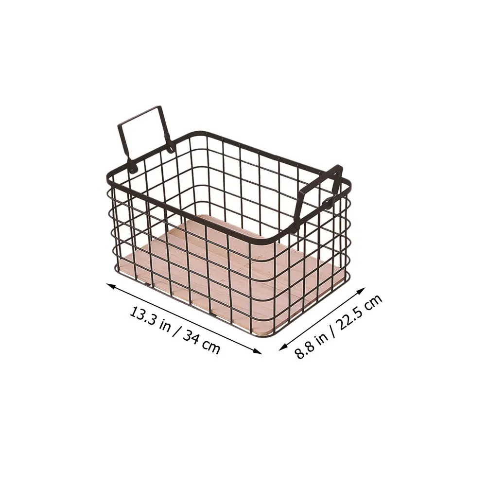 1pc Iron Art Storage Basket Kitchen Pantry Organizer Ventilated Ideal Bathroom Toiletries Food Storage Wire Baskets
1pc Iron Art Storage Basket Kitchen Pantry Organizer Ventilated Ideal Bathroom Toiletries Food Storage Wire Baskets