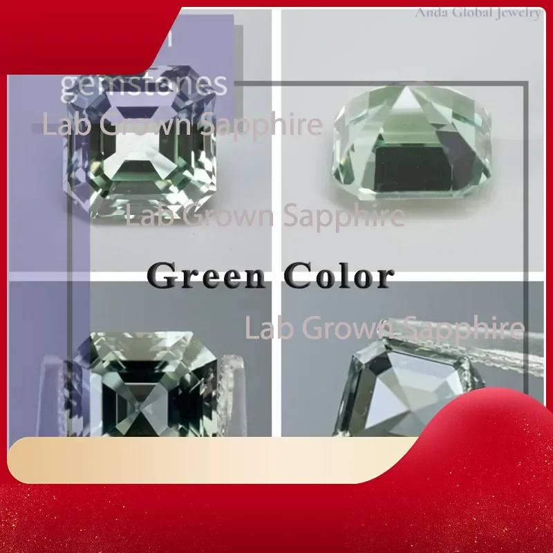Lab Grown Sapphire Asscher Cut Multiple Colors Main Materials DIY Jewelry Production Selectable AGL Certificate Daily Matching
Lab Grown Sapphire Asscher Cut Multiple Colors Main Materials DIY Jewelry Production Selectable AGL Certificate Daily Matching