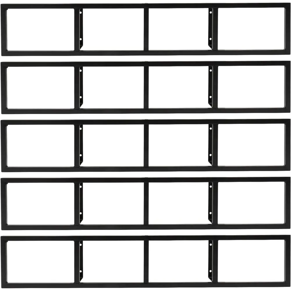 5-Piece Metal Wall Mount CD/DVD Storage Rack, 34-Inch Cube Organizer for Media and Video Games (Black)
5-Piece Metal Wall Mount CD/DVD Storage Rack, 34-Inch Cube Organizer for Media and Video Games (Black)