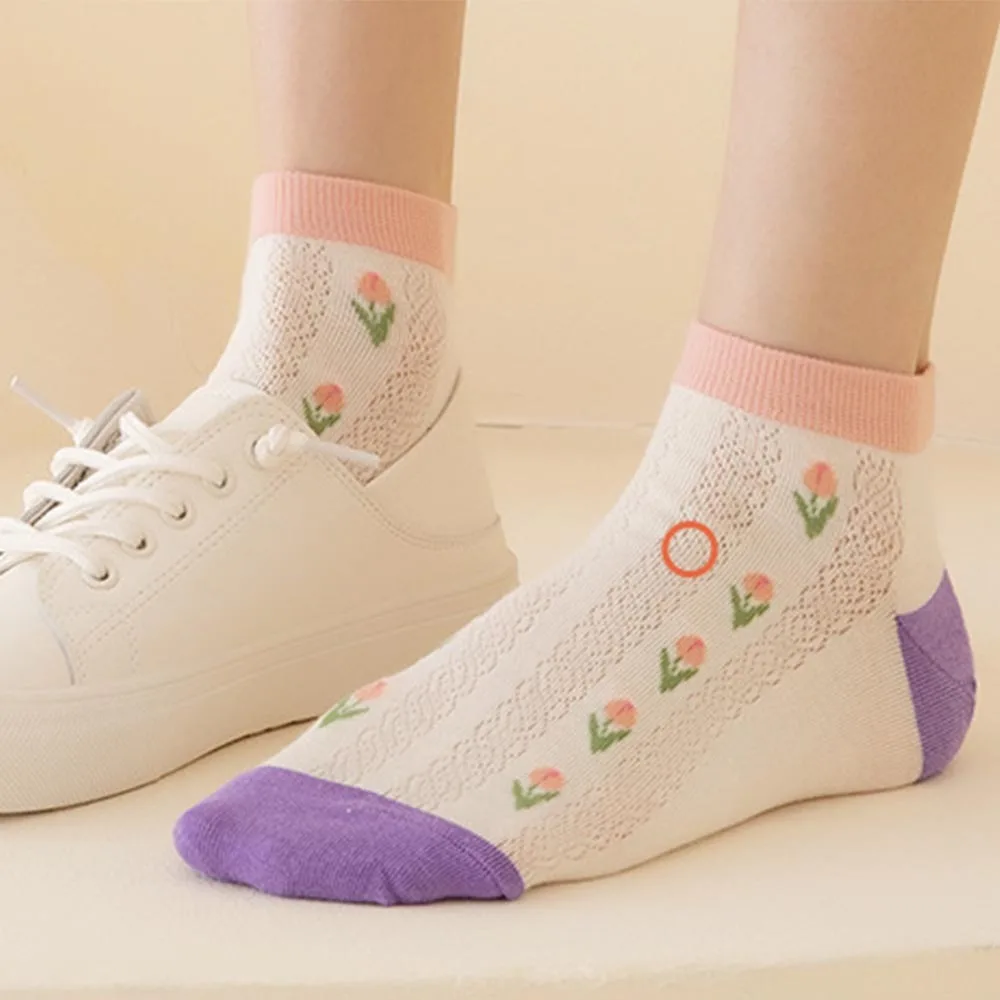 Absorption Wear Resistant Fashion Breathable Cotton No Show Webbing Boat Sock Cute Flowers Socks Women's Socks Mesh Ankle Socks
Absorption Wear Resistant Fashion Breathable Cotton No Show Webbing Boat Sock Cute Flowers Socks Women's Socks Mesh Ankle Socks