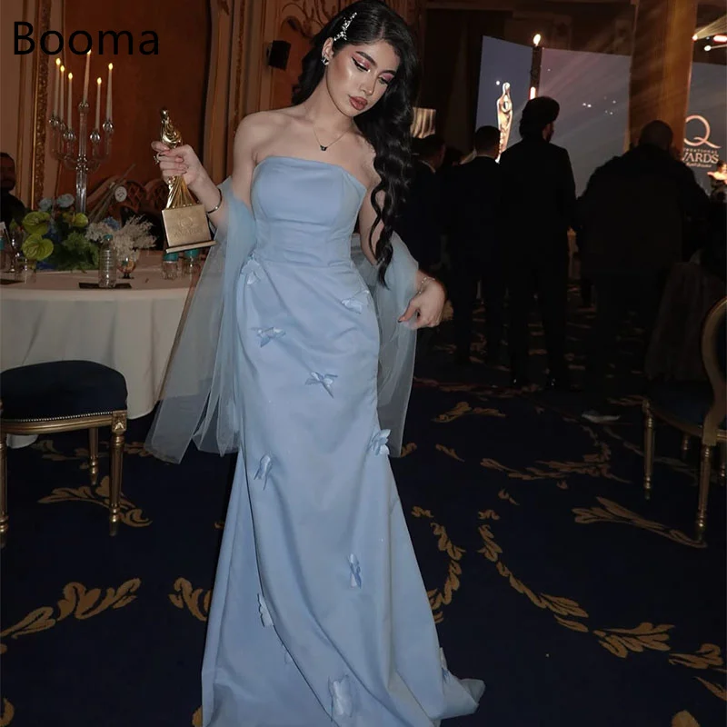 Booma Elegant Mermaid Evening Dresses Formal Party Gowns for Women Bow Strapless Sleeveless Prom Gown Customize 2025
Booma Elegant Mermaid Evening Dresses Formal Party Gowns for Women Bow Strapless Sleeveless Prom Gown Customize 2025