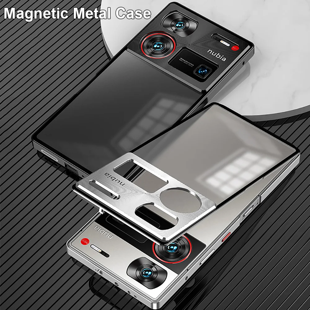 Luxury Magnetic Metal Case pc Hard shell for ZTE Nubia Z60 Ultra Cases Cover Glossy Aluminum Alloy Frame Camera Protector Funda
Luxury Magnetic Metal Case pc Hard shell for ZTE Nubia Z60 Ultra Cases Cover Glossy Aluminum Alloy Frame Camera Protector Funda