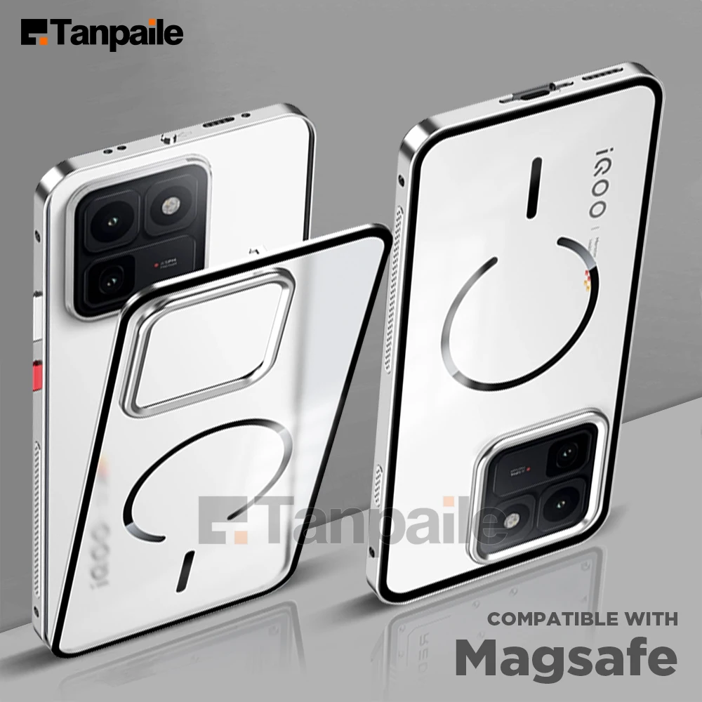 Ultra-Thin Aluminum Metal Case for VIVO iQOO 15T 15 Ultra Compatible For Magsafe (Magnetic Charging) Metal Frame (Combined)
Ultra-Thin Aluminum Metal Case for VIVO iQOO 15T 15 Ultra Compatible For Magsafe (Magnetic Charging) Metal Frame (Combined)