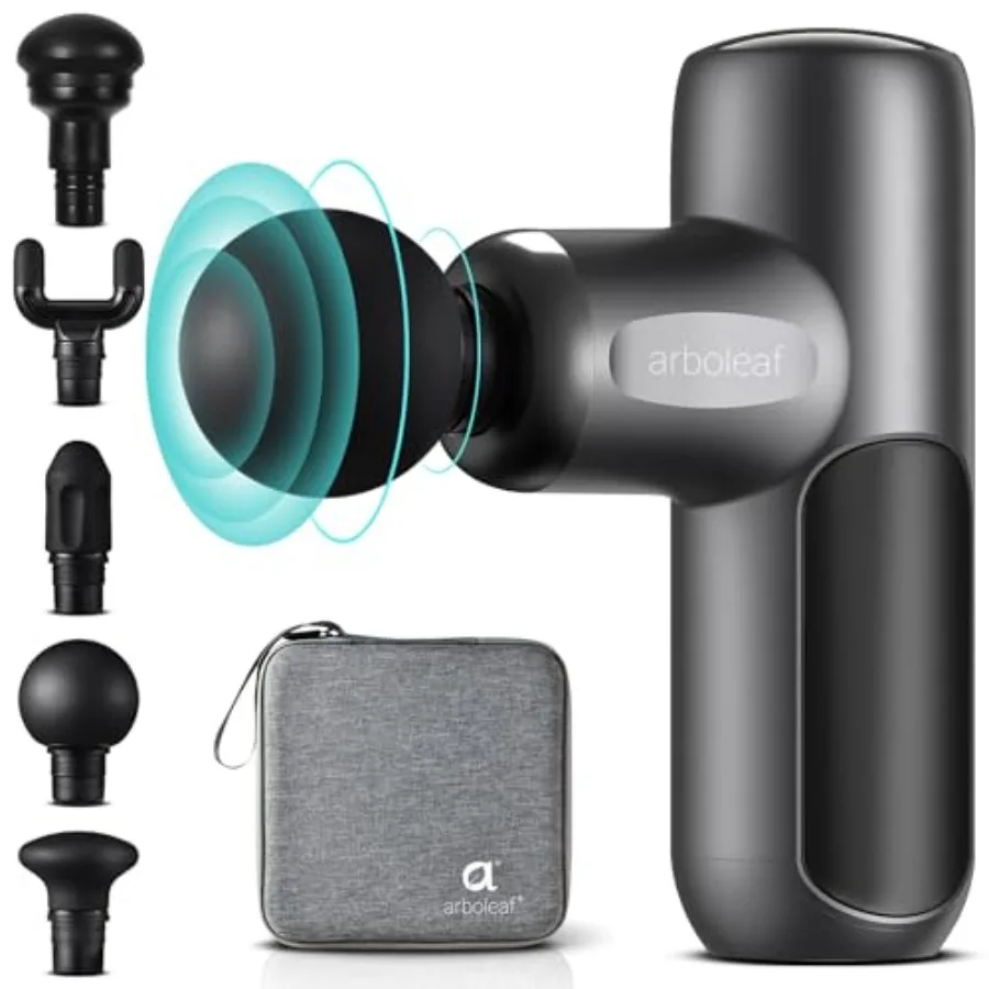 Мини-массажный пистолет для глубокого перкуссионного массажа мышц, для снятия боли в спине, компактный массажер с чехлом, портативный, дорожный размер, ручной Q-массажер
Мини-массажный пистолет для глубокого перкуссионного массажа мышц, для снятия боли в спине, компактный массажер с чехлом, портативный, дорожный размер, ручной Q-массажер