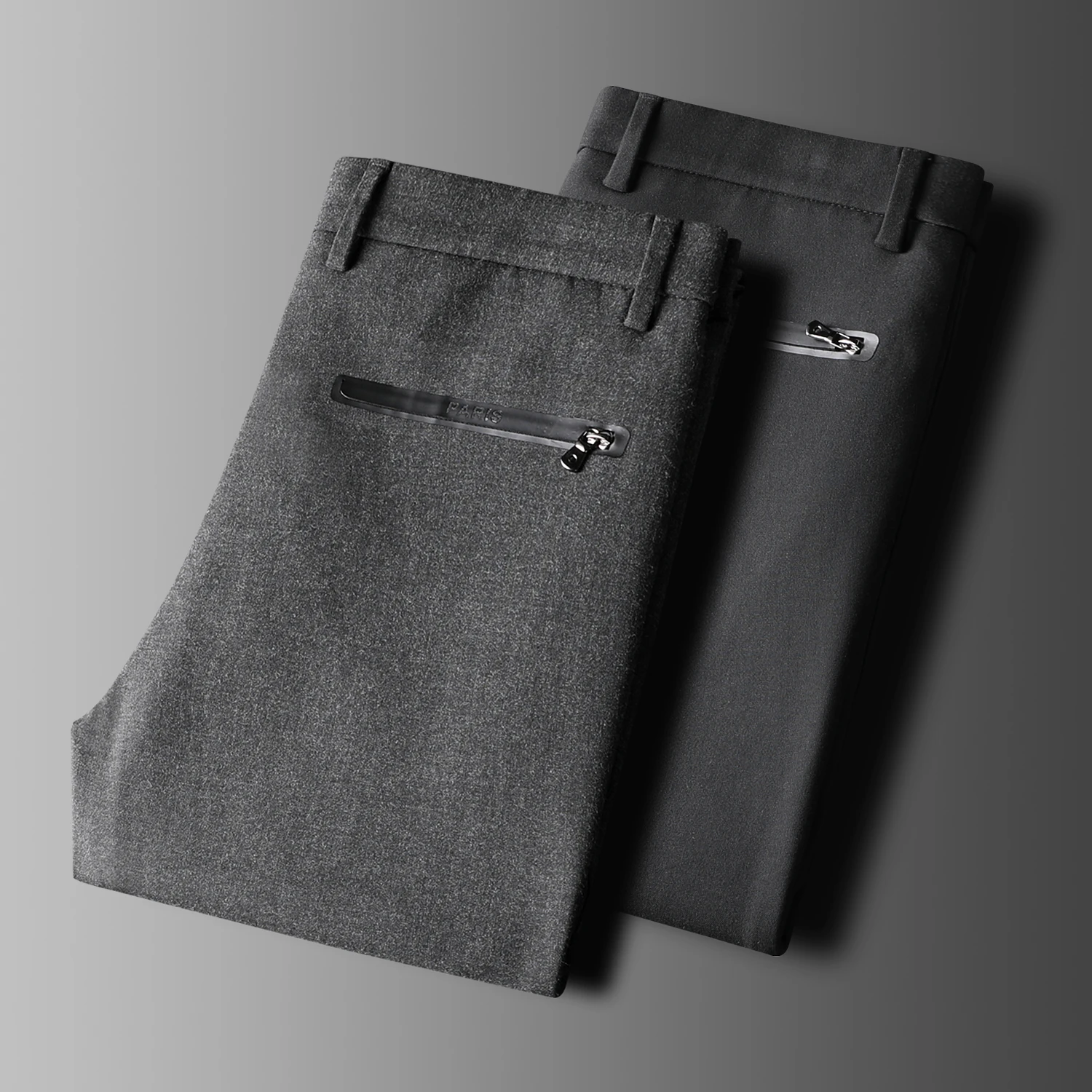High grade autumn/winter long pants men's textured elastic wool fabric business commuter men's slim straight leg casual pant
High grade autumn/winter long pants men's textured elastic wool fabric business commuter men's slim straight leg casual pant
