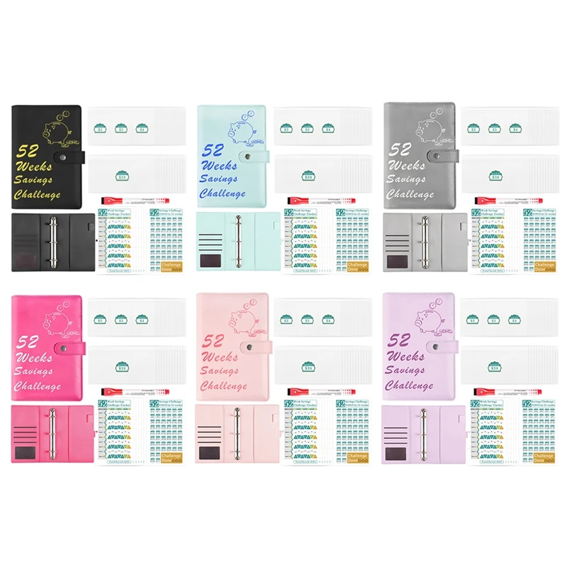 Top-52 Week Money Saving Challenge Binder With Savings Challenges Book Cash Envelopes For Budget Planner Financial
Top-52 Week Money Saving Challenge Binder With Savings Challenges Book Cash Envelopes For Budget Planner Financial