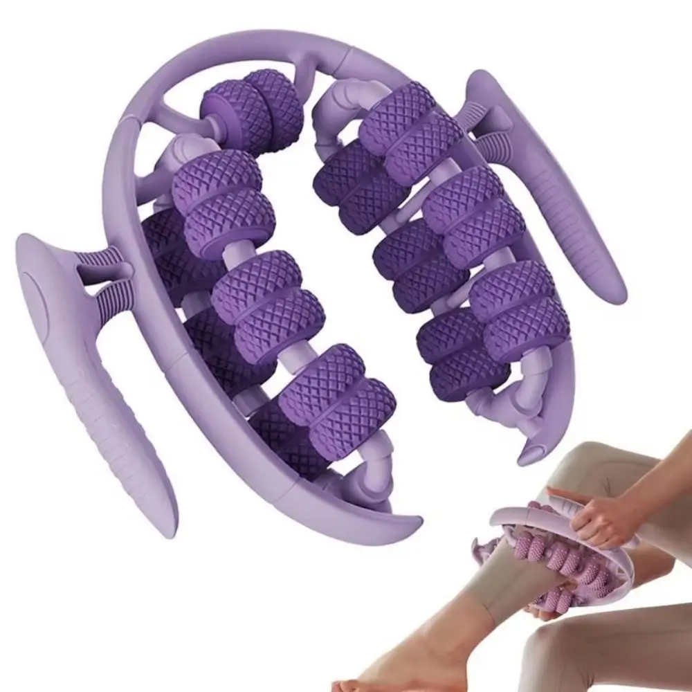 26 Wheel Annular Leg Clamp Massager 360-degree Rotation Multifunctional Cellulite Massager Handheld Smooth Tool
26 Wheel Annular Leg Clamp Massager 360-degree Rotation Multifunctional Cellulite Massager Handheld Smooth Tool