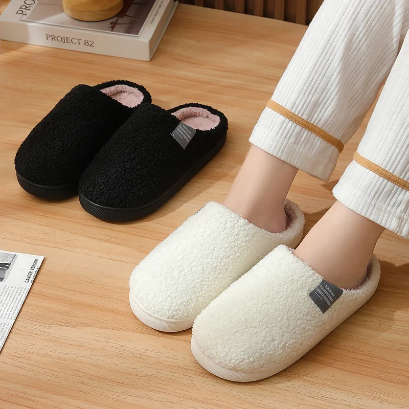 Женские однотонные тапочки на мягкой подошве, зимние теплые нескользящие домашние тапочки, удобные домашние и уличные простые тапочки для пар
Женские однотонные тапочки на мягкой подошве, зимние теплые нескользящие домашние тапочки, удобные домашние и уличные простые тапочки для пар