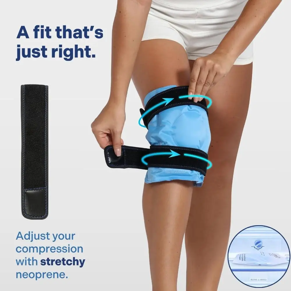 Knee Pain Relief Ice Pack Reusable Swelling Knee Replacement Gel Ice Wrap Surgery Cold Compress Therapy Leg Injuries
Knee Pain Relief Ice Pack Reusable Swelling Knee Replacement Gel Ice Wrap Surgery Cold Compress Therapy Leg Injuries