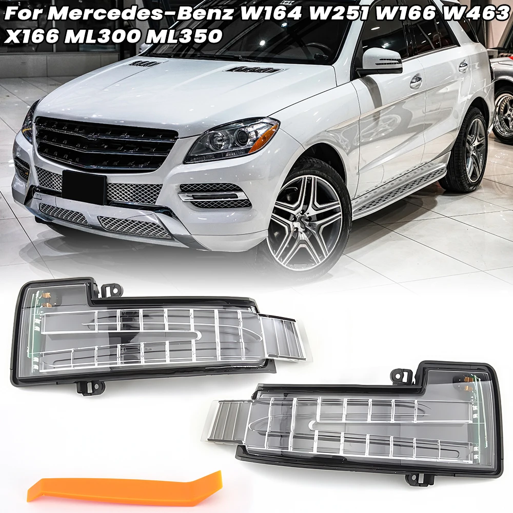 Side Mirror Turn Signal Indicator Light For Mercedes-Benz W164 W251 W166 W463 X166 ML300 ML350 Turn Signal Light Car Accessories
Side Mirror Turn Signal Indicator Light For Mercedes-Benz W164 W251 W166 W463 X166 ML300 ML350 Turn Signal Light Car Accessories