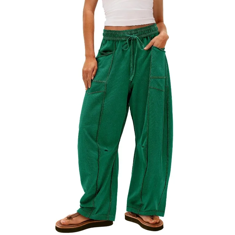 2026 Cross-border Hot Sale Women's Loose Wide Leg Pants Casual Summer Wide Leg Pants Drawstring Waist Casual Pants Sweatpants
2026 Cross-border Hot Sale Women's Loose Wide Leg Pants Casual Summer Wide Leg Pants Drawstring Waist Casual Pants Sweatpants