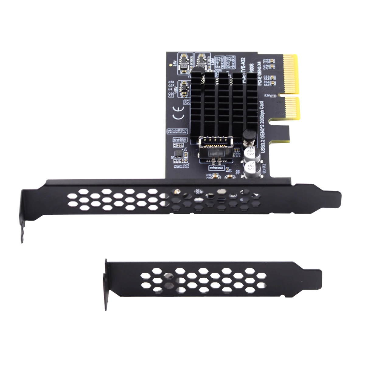 USB 3.2 PCI-e Expansion Card Adapter to USB Controller 20Gbps Type-E Front Panel Socket for Desktop Motherboard
USB 3.2 PCI-e Expansion Card Adapter to USB Controller 20Gbps Type-E Front Panel Socket for Desktop Motherboard