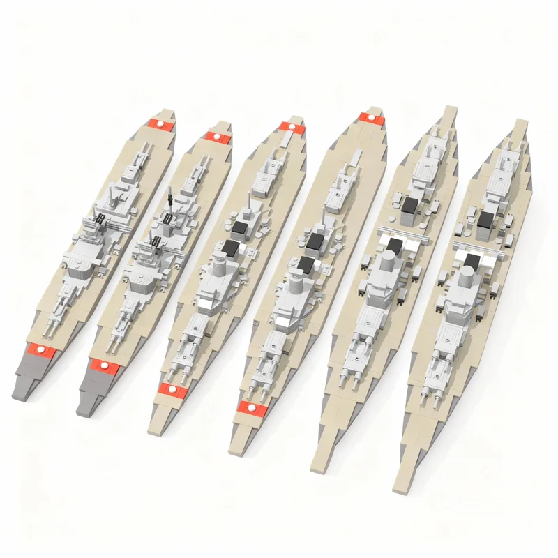 2454pcs MOC 1 560 Scale H Class Battleships Boat Model Building Blocks Construction Toy Christmas Gifts DIY Creative Idea Brick
2454pcs MOC 1 560 Scale H Class Battleships Boat Model Building Blocks Construction Toy Christmas Gifts DIY Creative Idea Brick