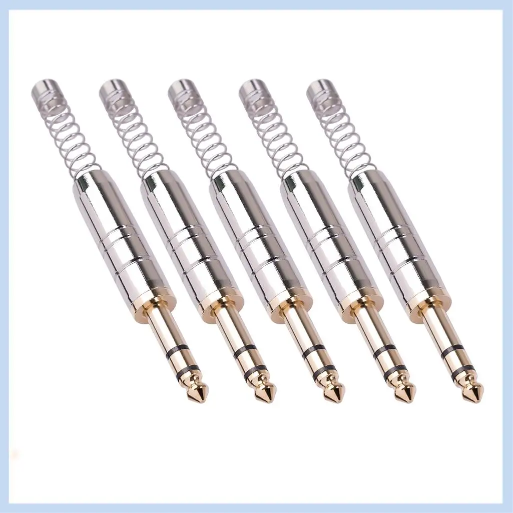 MLGB-5PC 6.35Mm Stereo Audio Jack Amplifier Microphone Plug 6.35 Sophomore Core Solder Jack Male Plug Connector
MLGB-5PC 6.35Mm Stereo Audio Jack Amplifier Microphone Plug 6.35 Sophomore Core Solder Jack Male Plug Connector