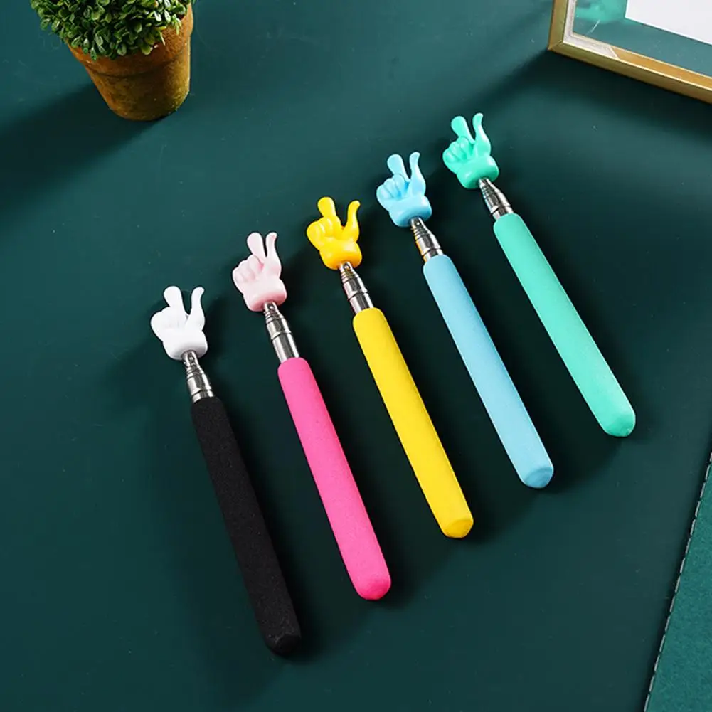 Retractable Teacher Pointer Finger Design StainlessSteel Telescopic School Teaching Pointer Stick Teacher Supplies for Classroom
Retractable Teacher Pointer Finger Design StainlessSteel Telescopic School Teaching Pointer Stick Teacher Supplies for Classroom