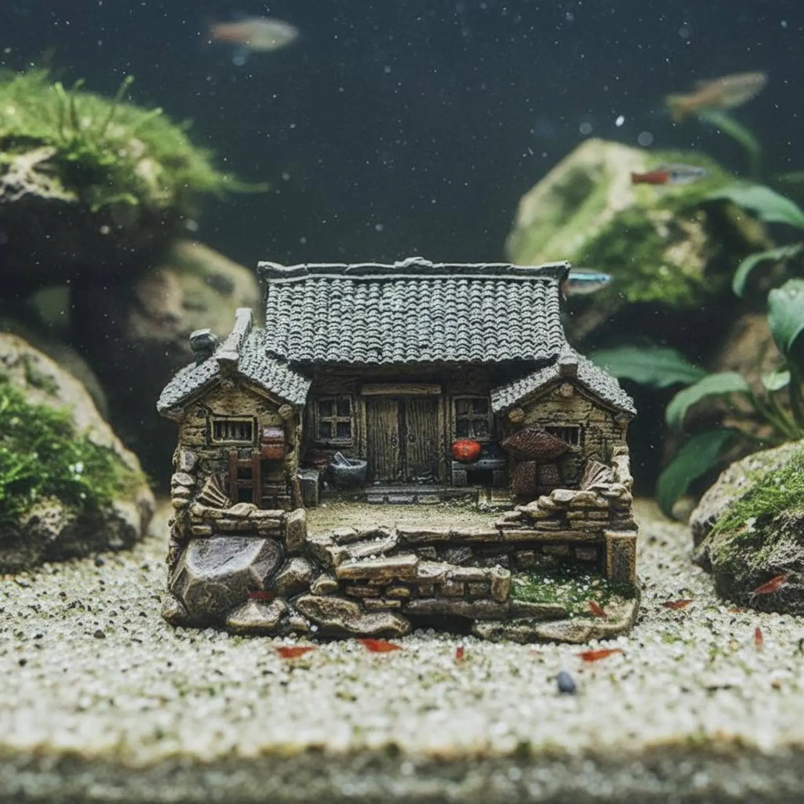 Underwater Landscape House Realistic Features Ancient Chinese House Model Aquatic Habitat Decoration
Underwater Landscape House Realistic Features Ancient Chinese House Model Aquatic Habitat Decoration