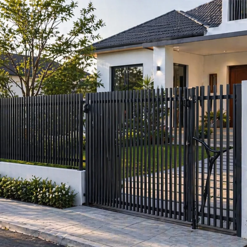 Aluminum Garden Fence Panels 3D Vertical Security Blade Fencing Anti-Climb Powder Coated Metal Privacy Barrier for Yard Villa Re
Aluminum Garden Fence Panels 3D Vertical Security Blade Fencing Anti-Climb Powder Coated Metal Privacy Barrier for Yard Villa Re