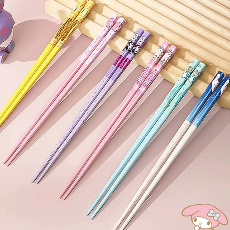 Kawaii Anime Sanrio Bamboo Chopsticks Cute Cartoon Hello Kitty Big Eared Dog Chopsticks Home Student Chopsticks Toys for Kids
Kawaii Anime Sanrio Bamboo Chopsticks Cute Cartoon Hello Kitty Big Eared Dog Chopsticks Home Student Chopsticks Toys for Kids