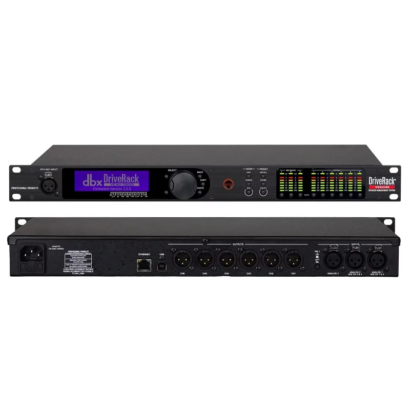 Аудиопроцессор Driverack PA2 Crossover 2x6 Venus: Высококачественная система с дисплеем, оптовая цена
Аудиопроцессор Driverack PA2 Crossover 2x6 Venus: Высококачественная система с дисплеем, оптовая цена